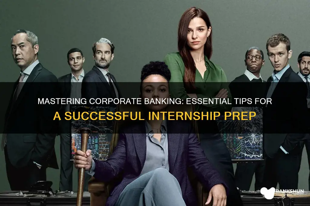 how to prepare for corporate banking iternship
