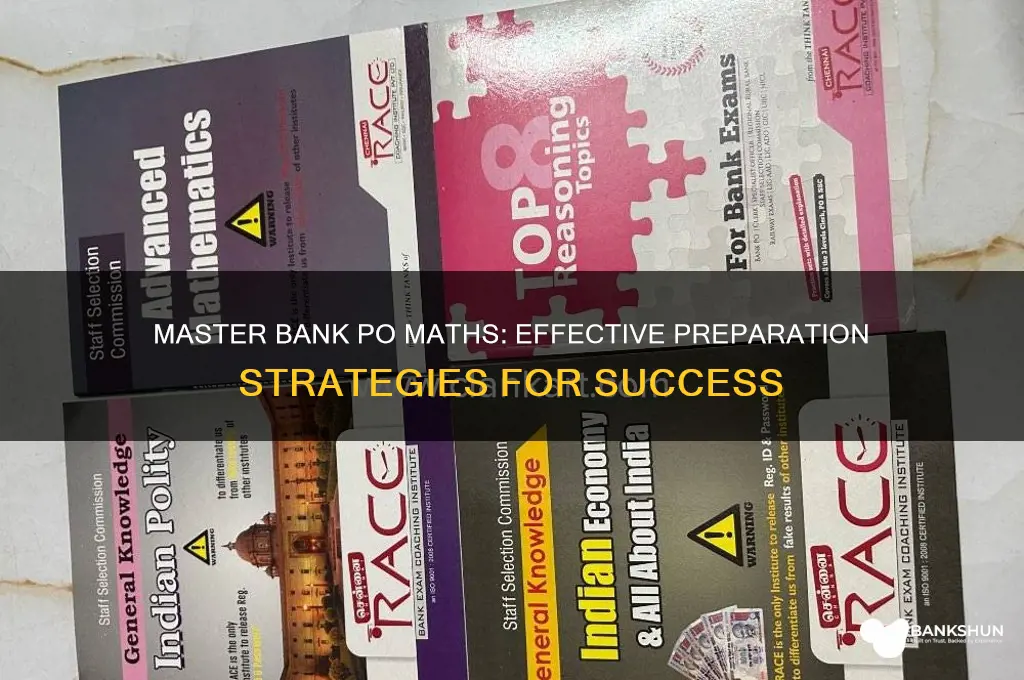 how to prepare maths for bank po