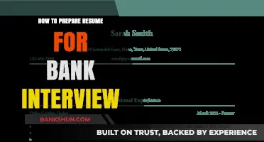 Mastering Your Bank Interview Resume: Essential Tips for Success