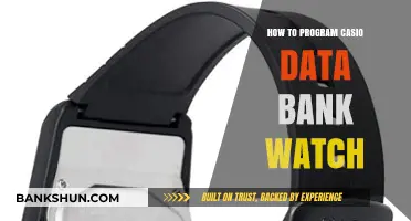 Mastering Casio Data Bank Watch Programming: A Step-by-Step Guide