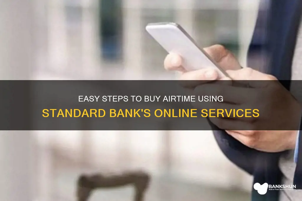 how to purchase airtime via standard bank
