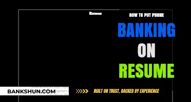 Highlighting Phone Banking Skills on Your Resume: A Comprehensive Guide