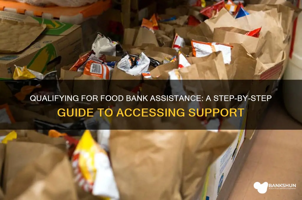 how to qualify for a food bank