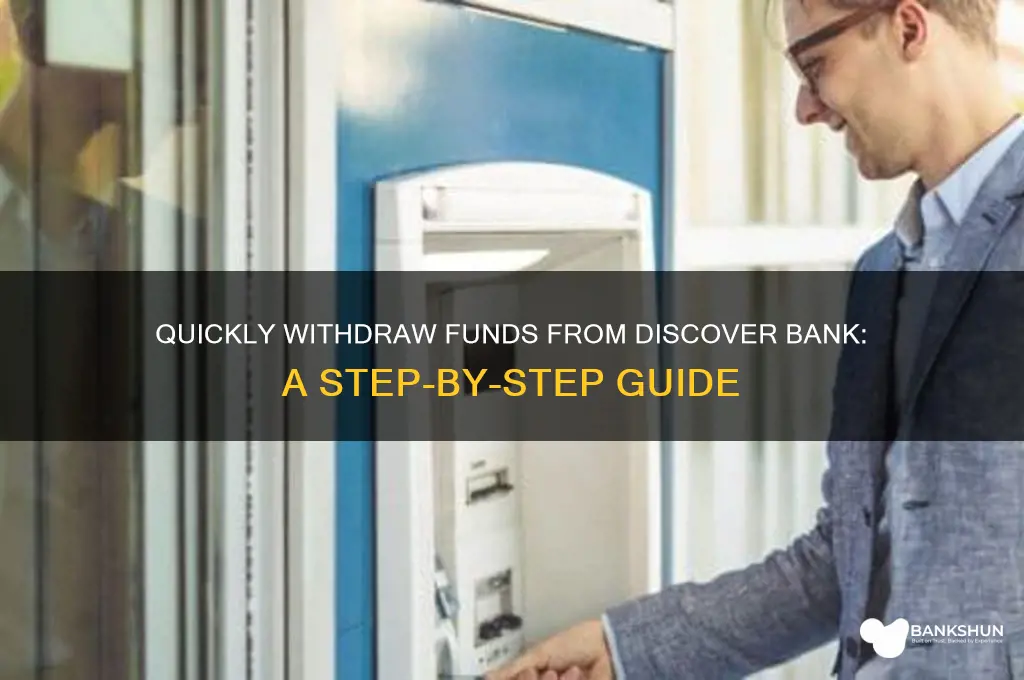 how to quickpy withdraw from discover bank
