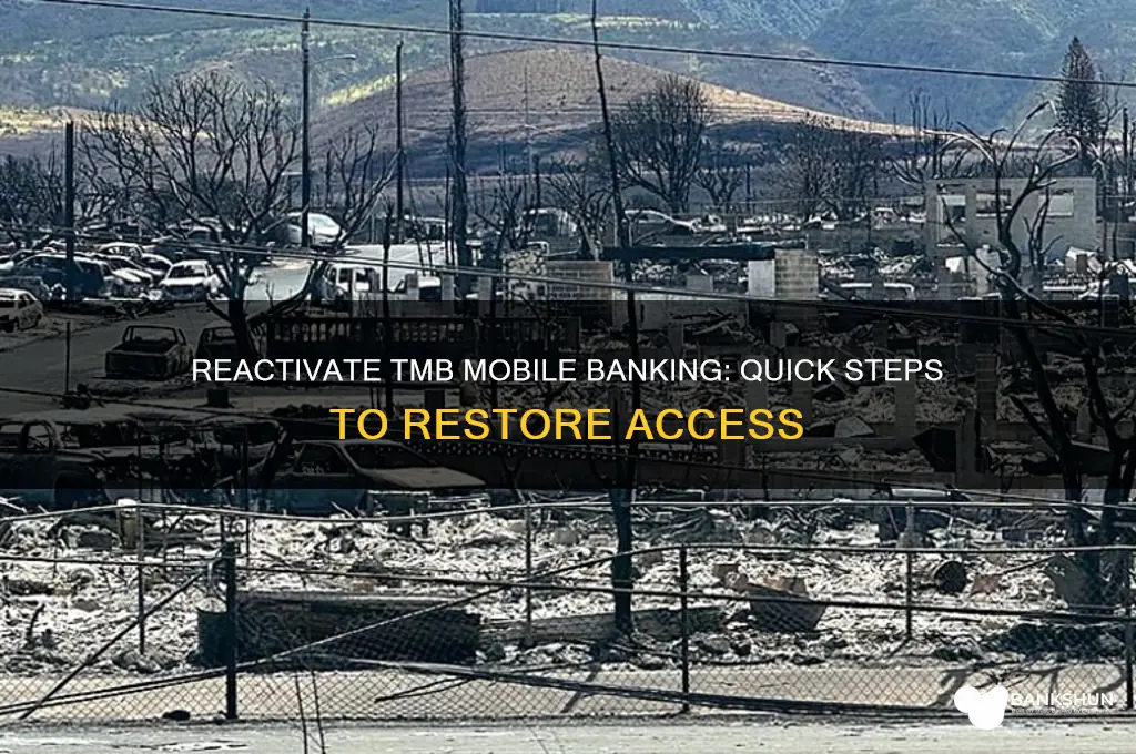how to re activate tmb mobile banking