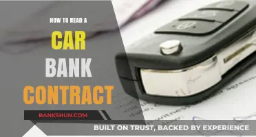 Understanding Car Bank Contracts: A Step-by-Step Guide to Reading and Interpreting