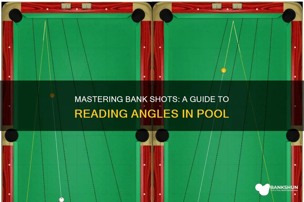 how to read bank shots in pool