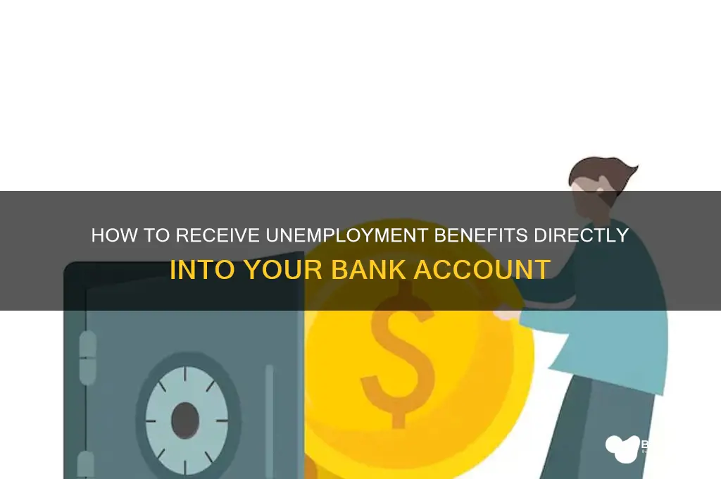 how to receive unemployment benefits via bank