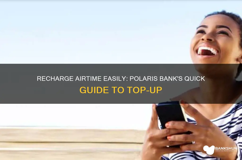 how to recharge airtime from polaris bank