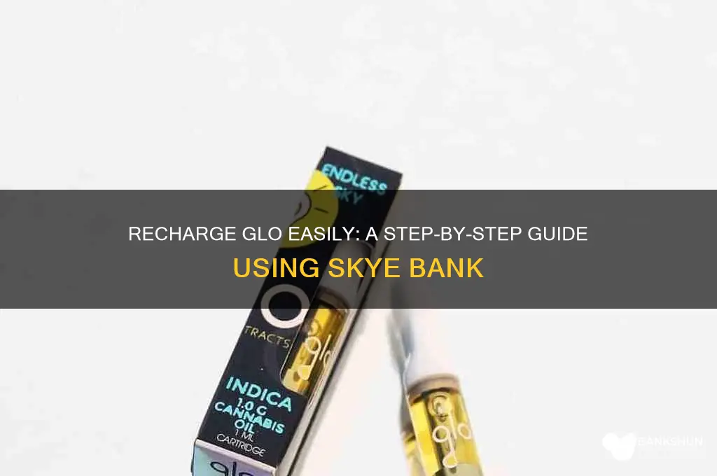 how to recharge glo from skye bank