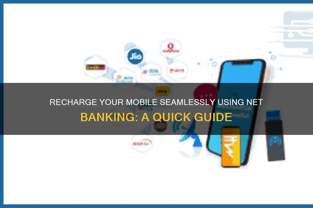 how to recharge mobile by net banking