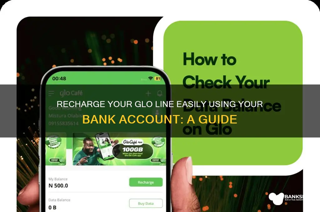 how to recharge on glo from bank