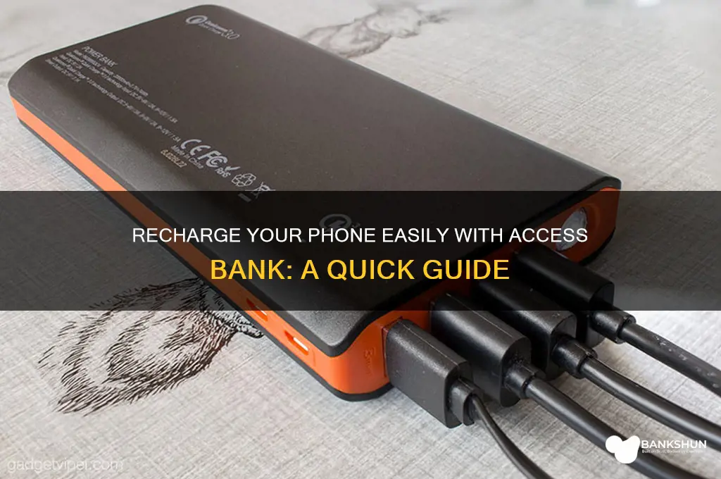 how to recharge phone with access bank