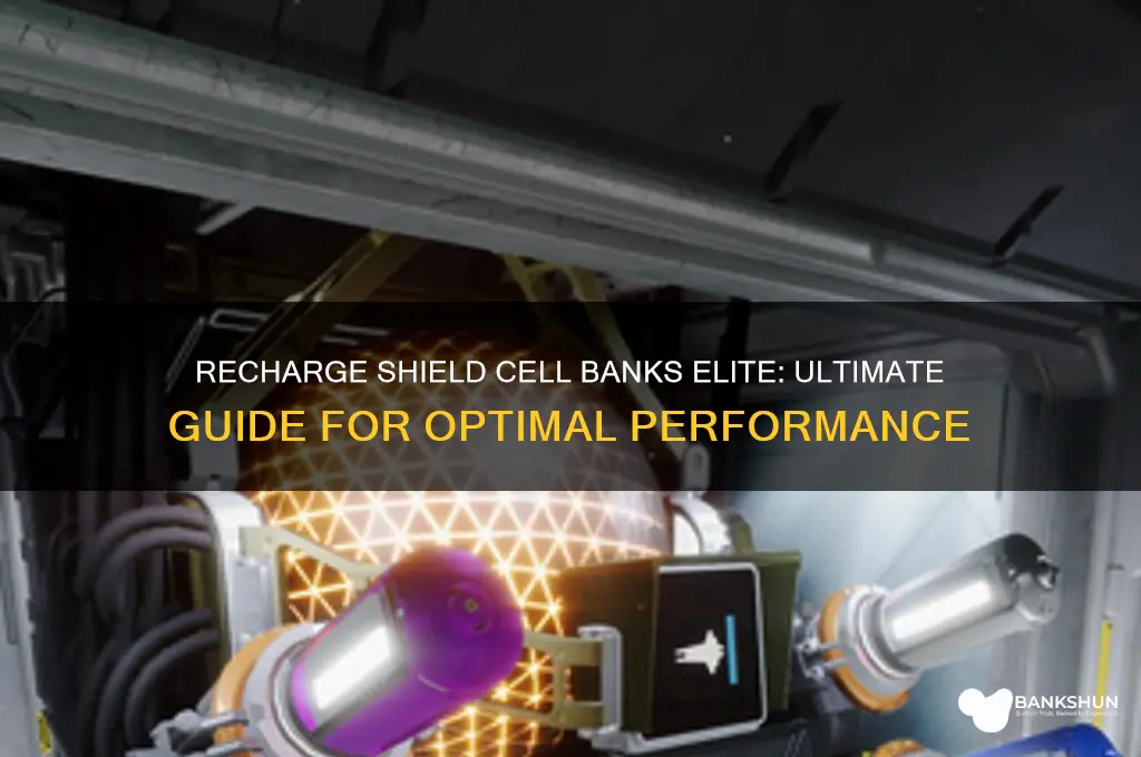how to recharge shield cell banks elite