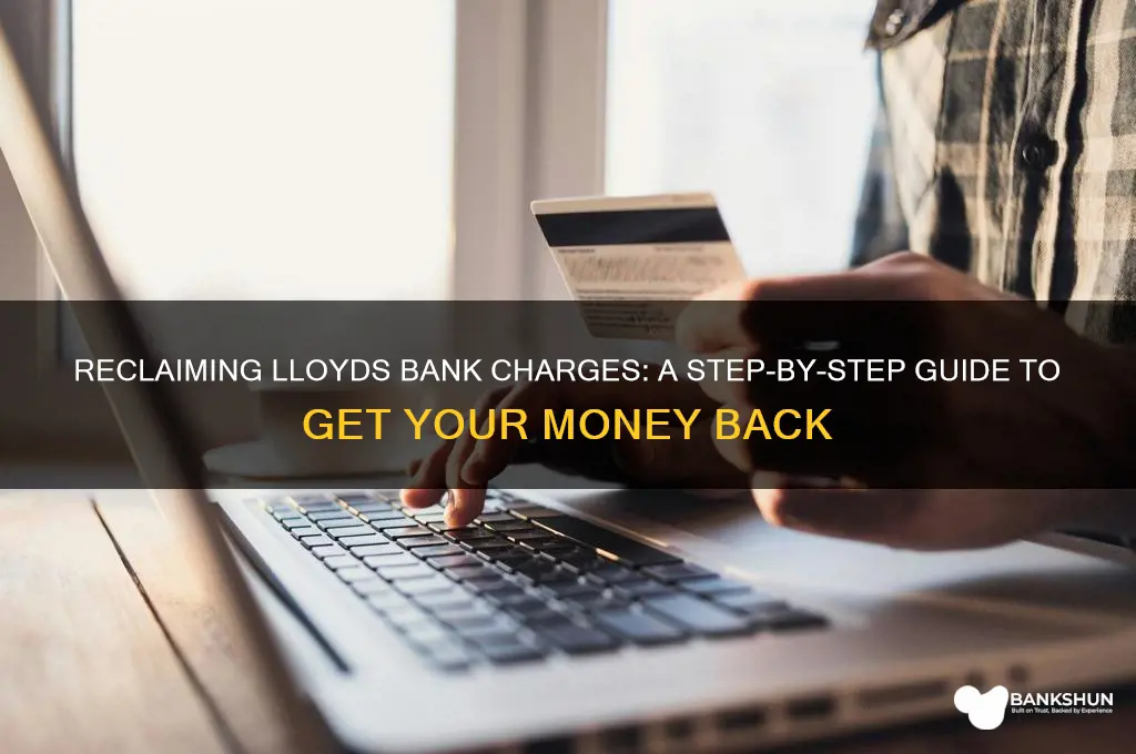 how to reclaim bank charges from lloyds
