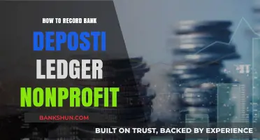 Recording Bank Deposits in a Nonprofit Ledger: A Step-by-Step Guide
