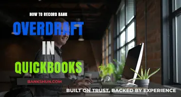 Recording Bank Overdraft in QuickBooks: A Step-by-Step Guide