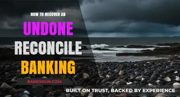 Recovering Undone Bank Reconciliations: A Step-by-Step Guide to Fix Errors