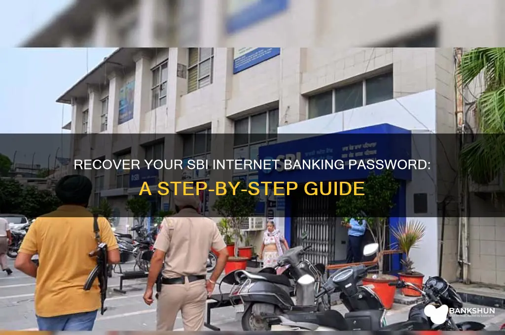 how to recover sbi internet banking password