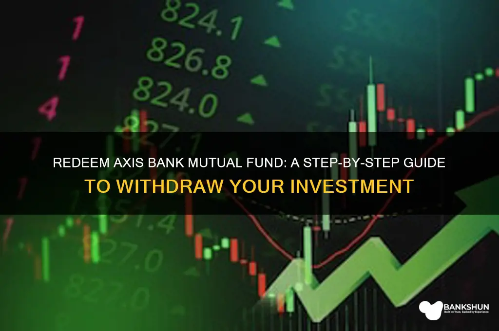 how to redeem axis bank mutual fund
