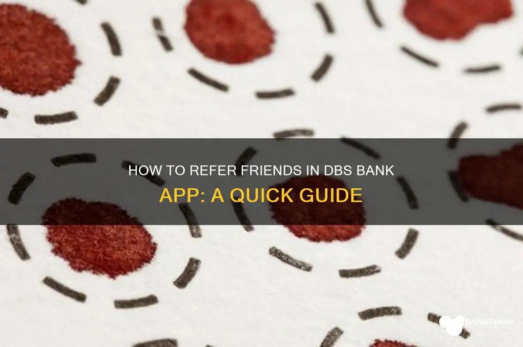 how to refer in dbs bank app
