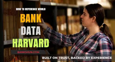 Harvard Referencing Guide for World Bank Data Sources