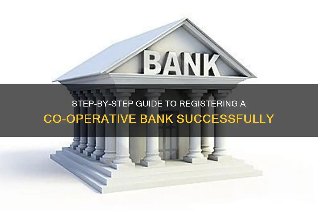 how to register a co operative bank