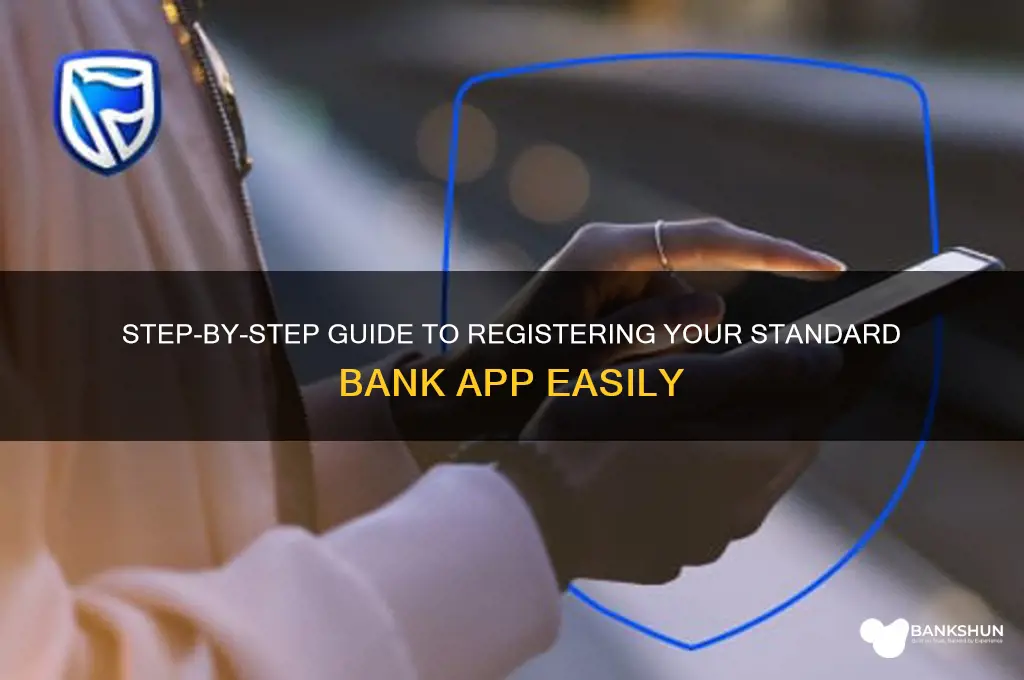 how to register a standard bank app