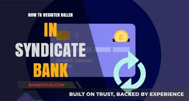 Easy Steps to Register Biller in Syndicate Bank Online