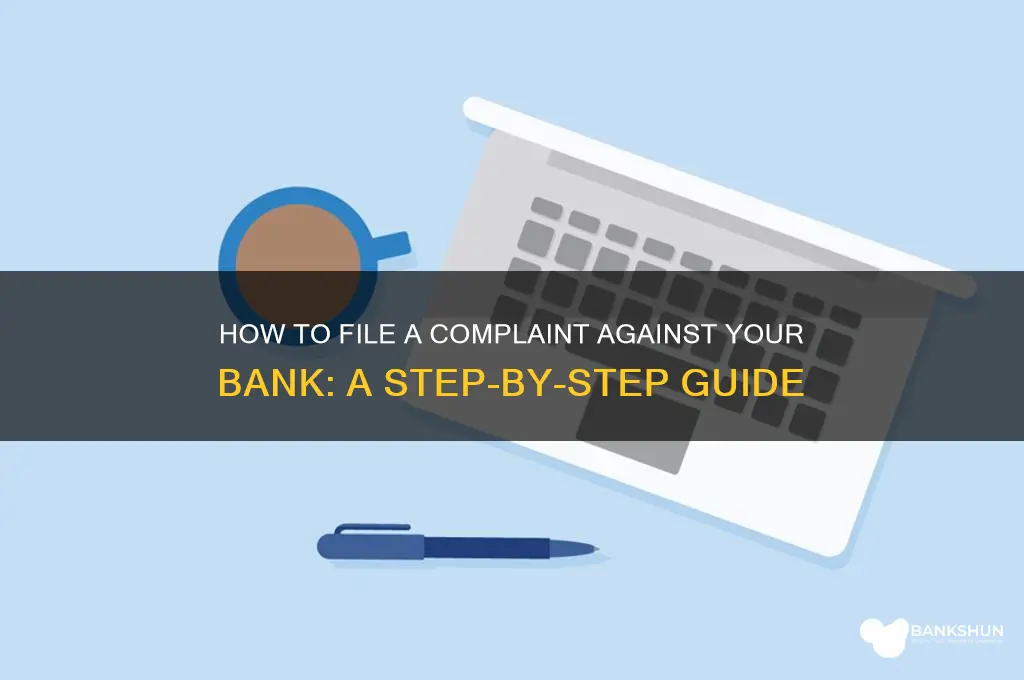 how to register complaint against a bank