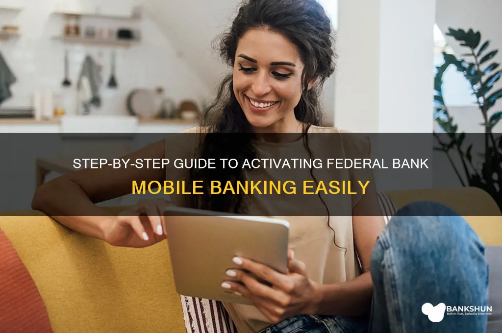 how to register federal bank mobile banking
