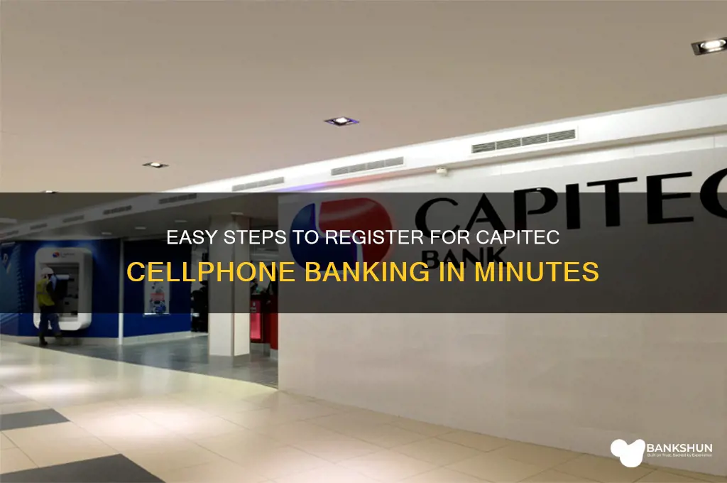 how to register for capitec cellphone banking