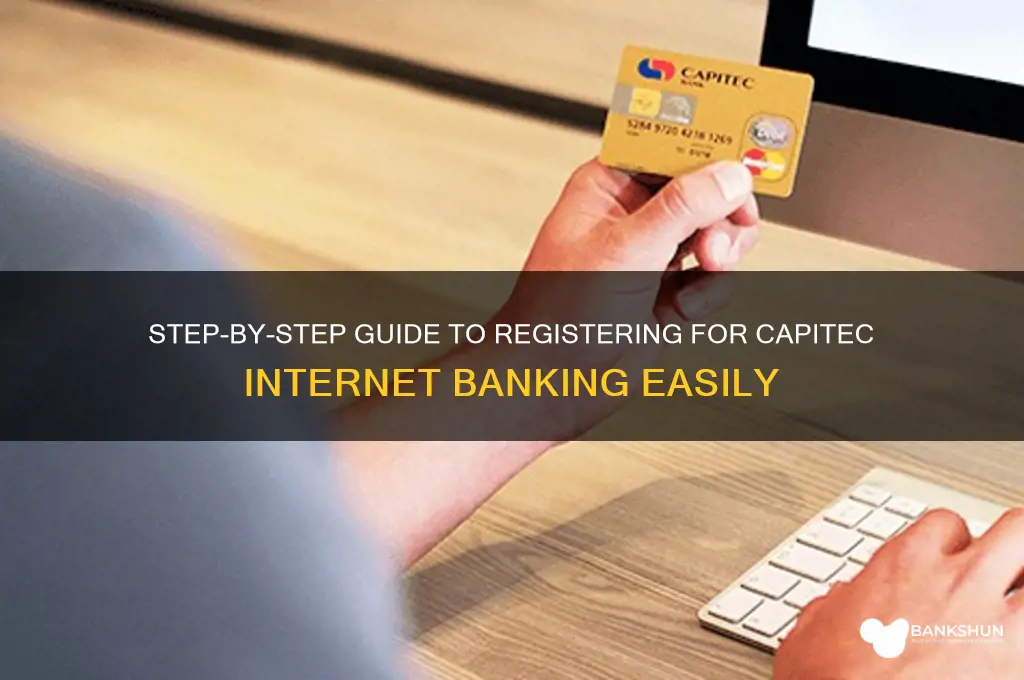 how to register for capitec internet banking