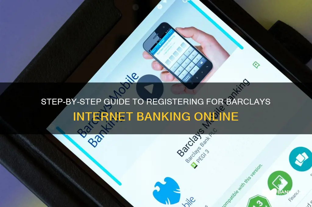 how to register for internet banking barclays