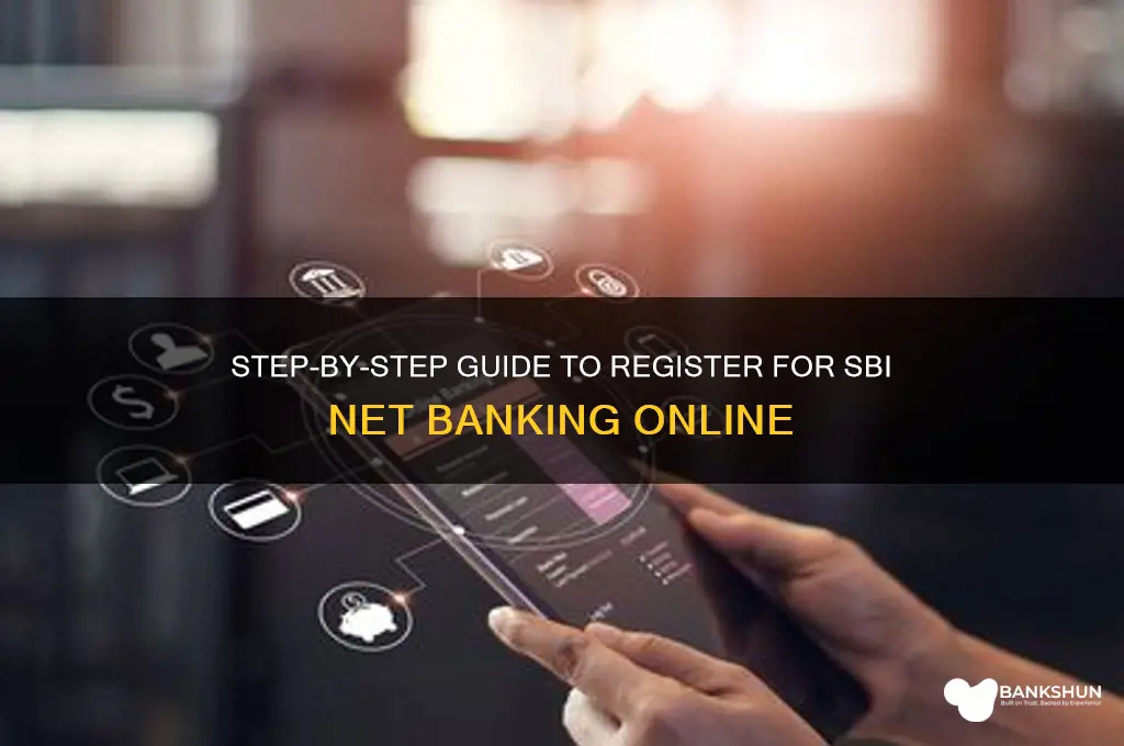 how to register for sbi net banking