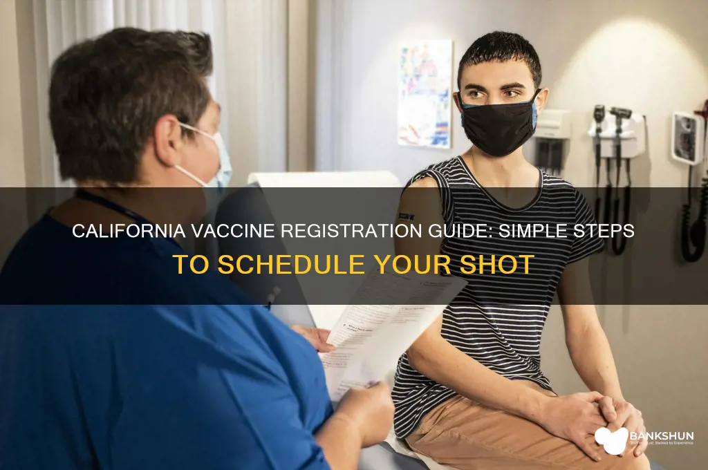 how to register for vaccine in ca