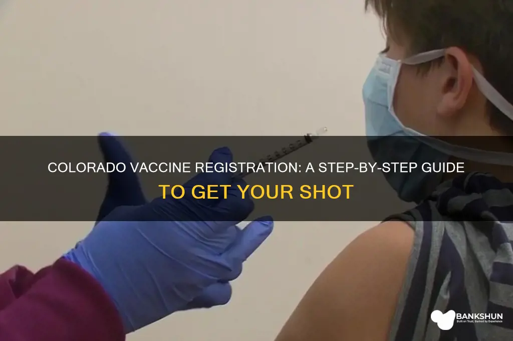 how to register for vaccine in colorado