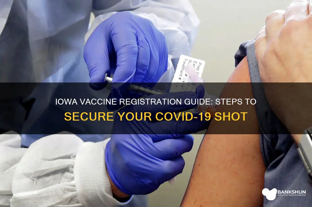 how to register for vaccine in iowa