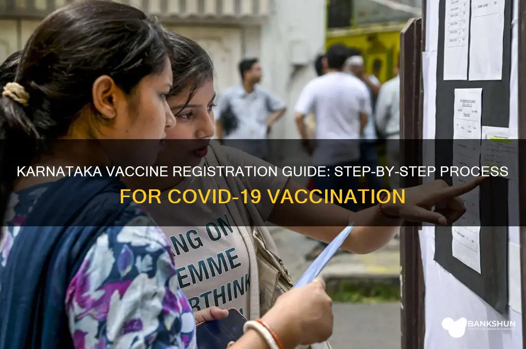 how to register for vaccine in karnataka