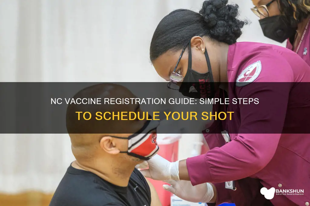 how to register for vaccine in nc