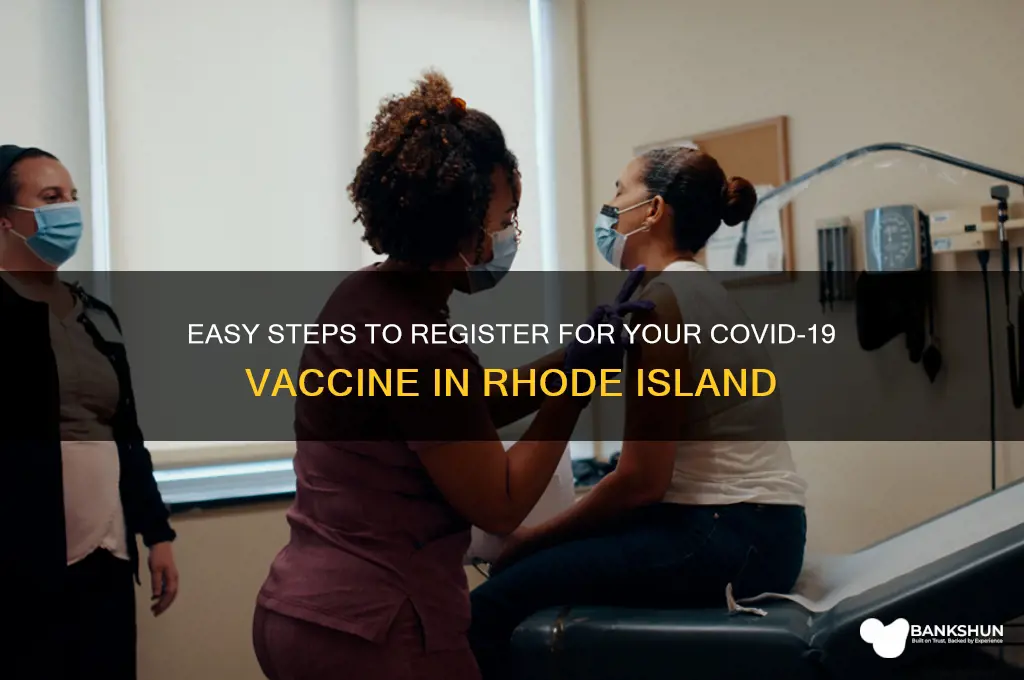 how to register for vaccine in ri