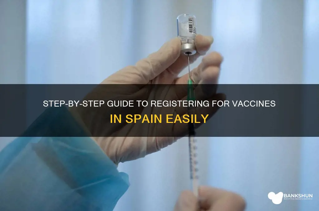 how to register for vaccine in spain