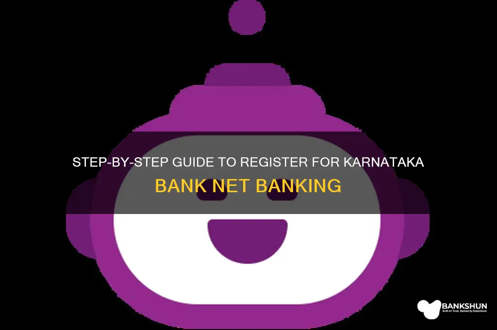 how to register karnataka bank net banking