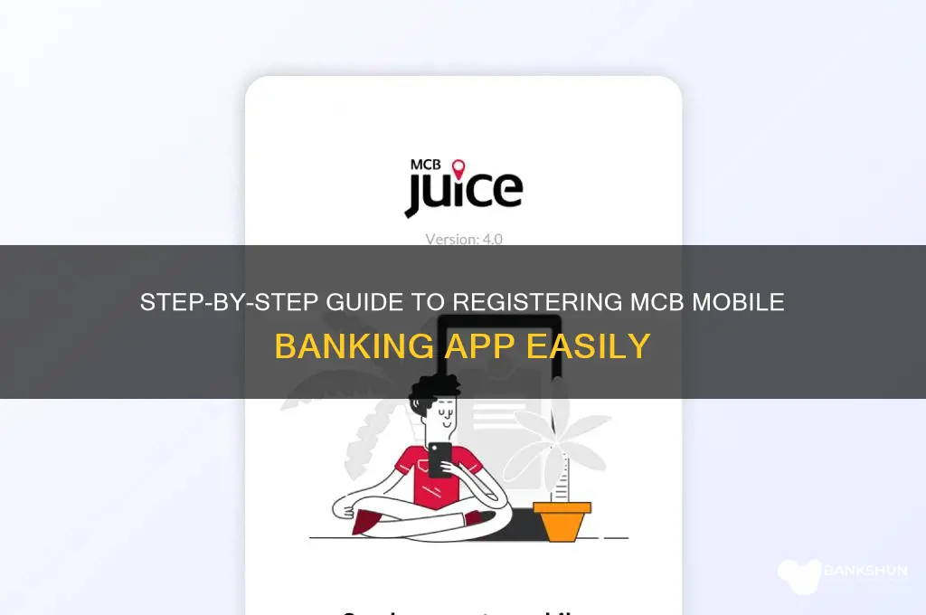 how to register mcb mobile banking app