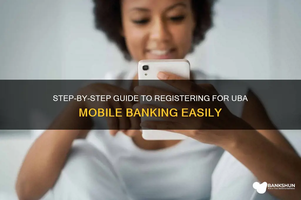 how to register mobile banking with uba