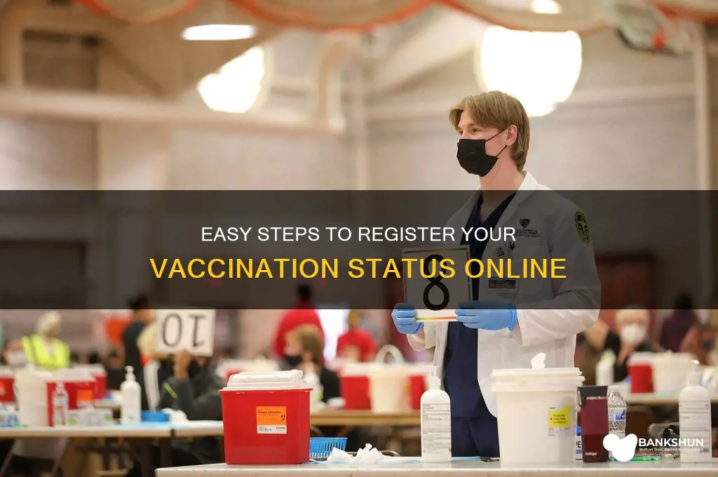 how to register that you are vaccinated