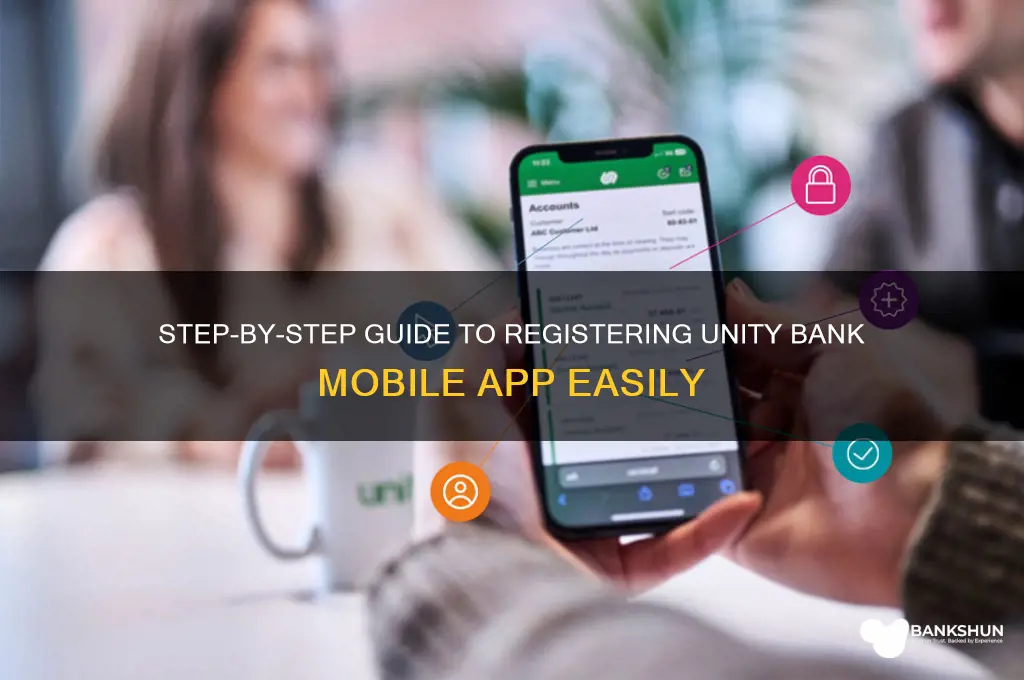 how to register unity bank mobile app