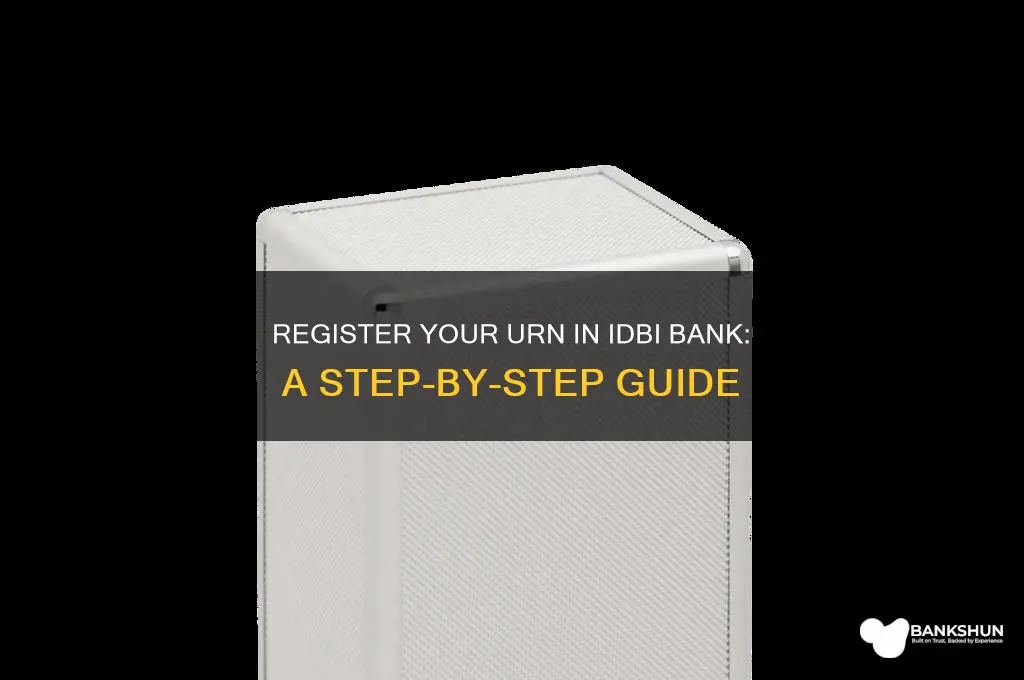 how to register urn in idbi bank