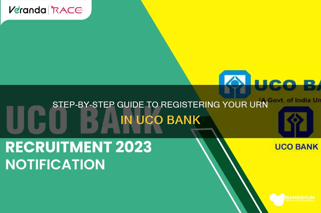 how to register urn in uco bank