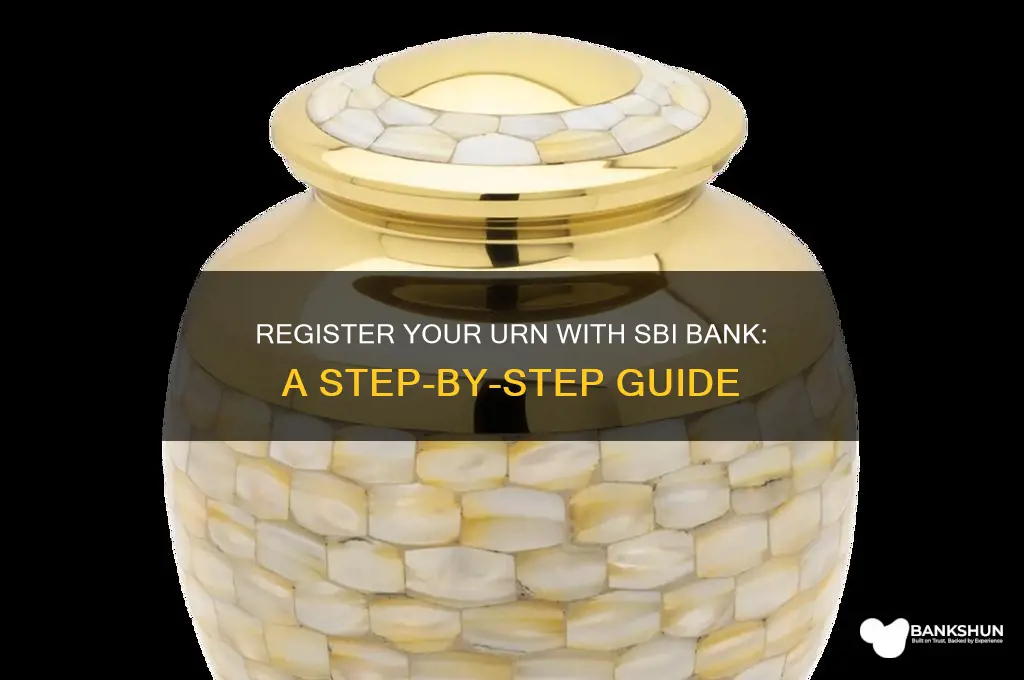 how to register urn with sbi bank